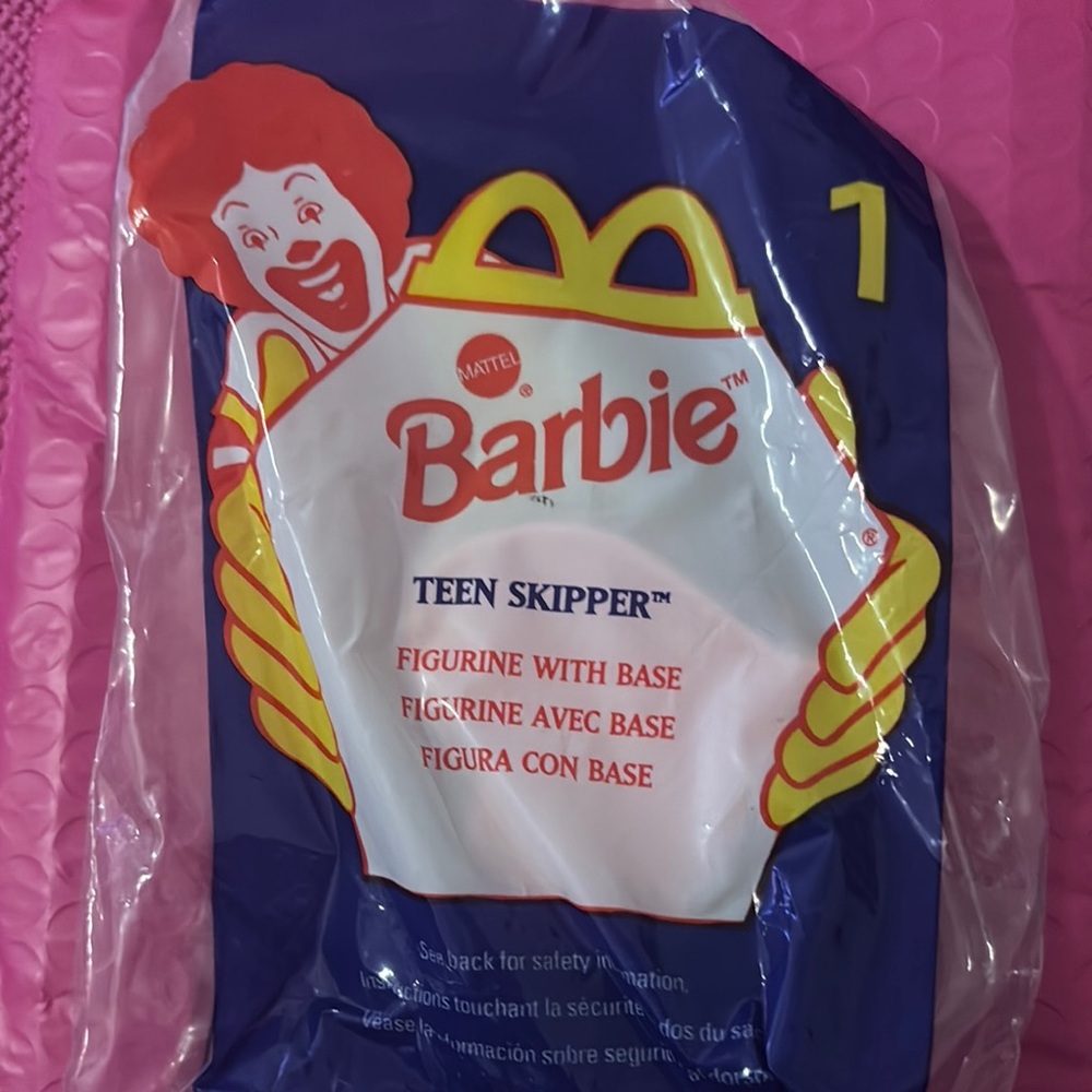 Barbie Teen Skipper Figurine McDonald’s